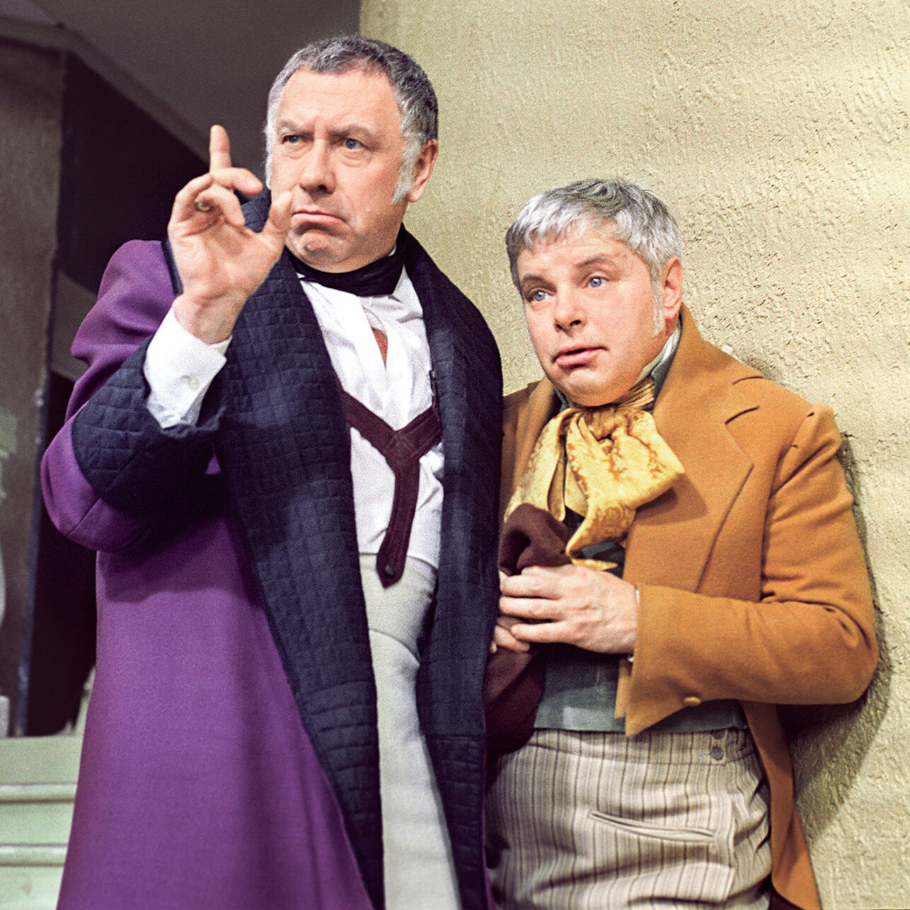 Анатолий Папанов и Леонид Харитонов