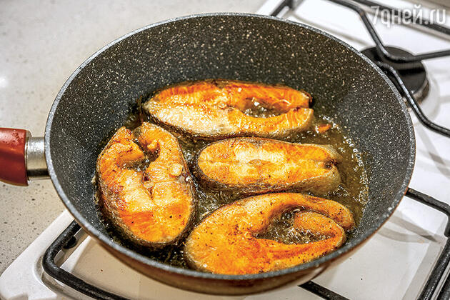 Рыбные стейки с экзотическим соусом. Фото Рыбные стейки с экзотическим соусом. Фото