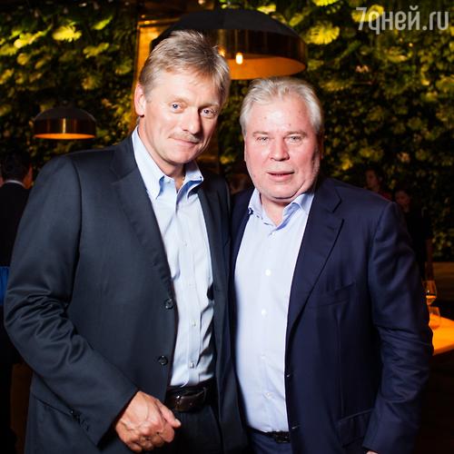Дмитрий Песков и Анатолий Кучерена 