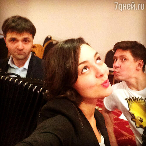 Марина Кравец, Тимур Батрутдинов и Зураб Матуа
