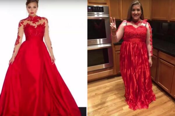 30 платьев на выпускной из Интернета: ожидание и реальность 