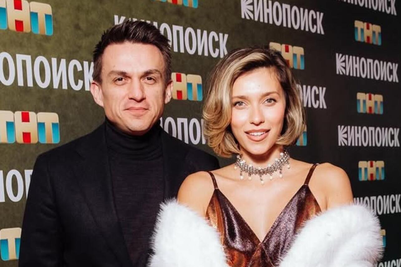 Регина Тодоренко с мужем Владом Топаловым