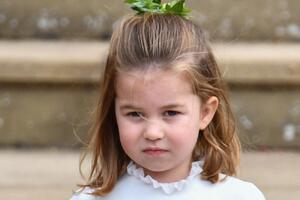 4-летняя принцесса Шарлотта продемонстрировала свой королевский характер