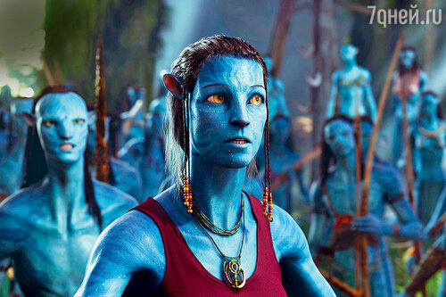В фильме «Аватар» у героини Уивер был анимированный двойник. 2009 г.