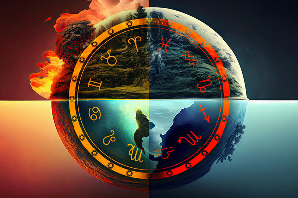 Гороскоп по стихиям на январь 2026 года для всех знаков зодиака