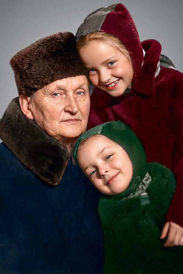 Александр Вертинский с дочерьми