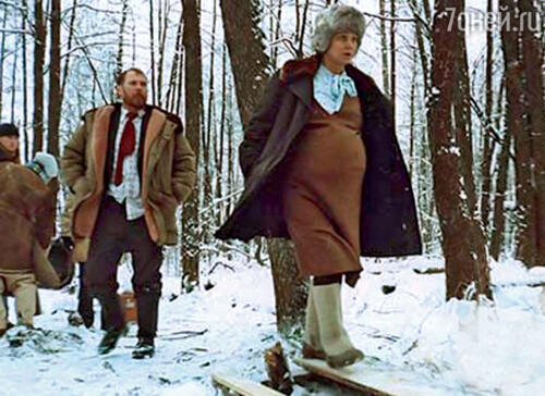 С Ниной Руслановой в фильме Никиты Михалкова «Автостоп». 1990 г.