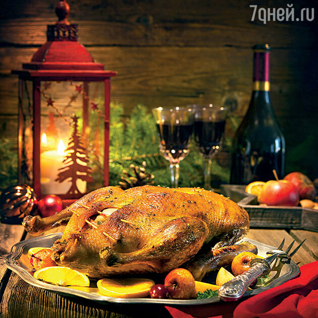 Утка фаршированная. Фото Утка фаршированная. Фото