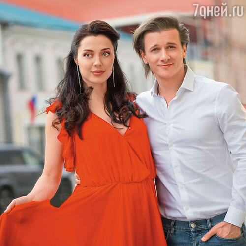 Глеб Матвейчук с  Еленой Глазковой