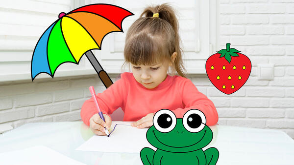 Учимся&nbsp; рисовать с малышом: простые идеи для творчества