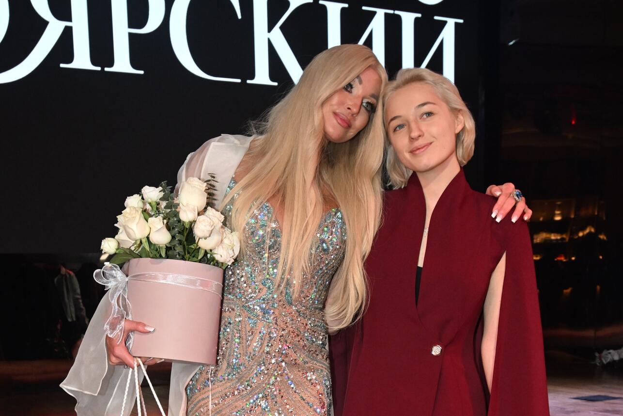 Анастасия Волочкова с дочкой Ариадной