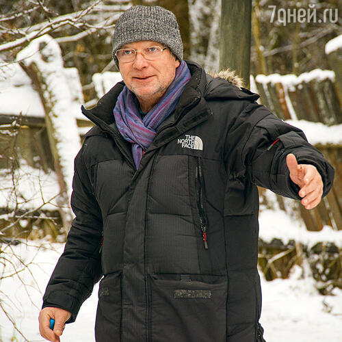 Сергей Урсуляк на съемках фильма «Ненастье», 2018 год