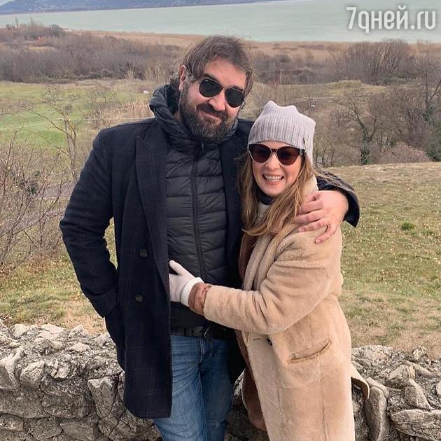 Жанна Бадоева с мужем Василием