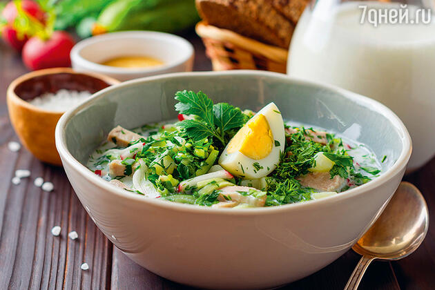 Рыбная окрошка 