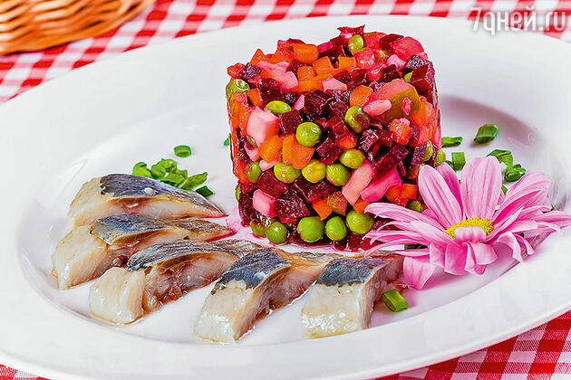 Винегрет с селедкой 