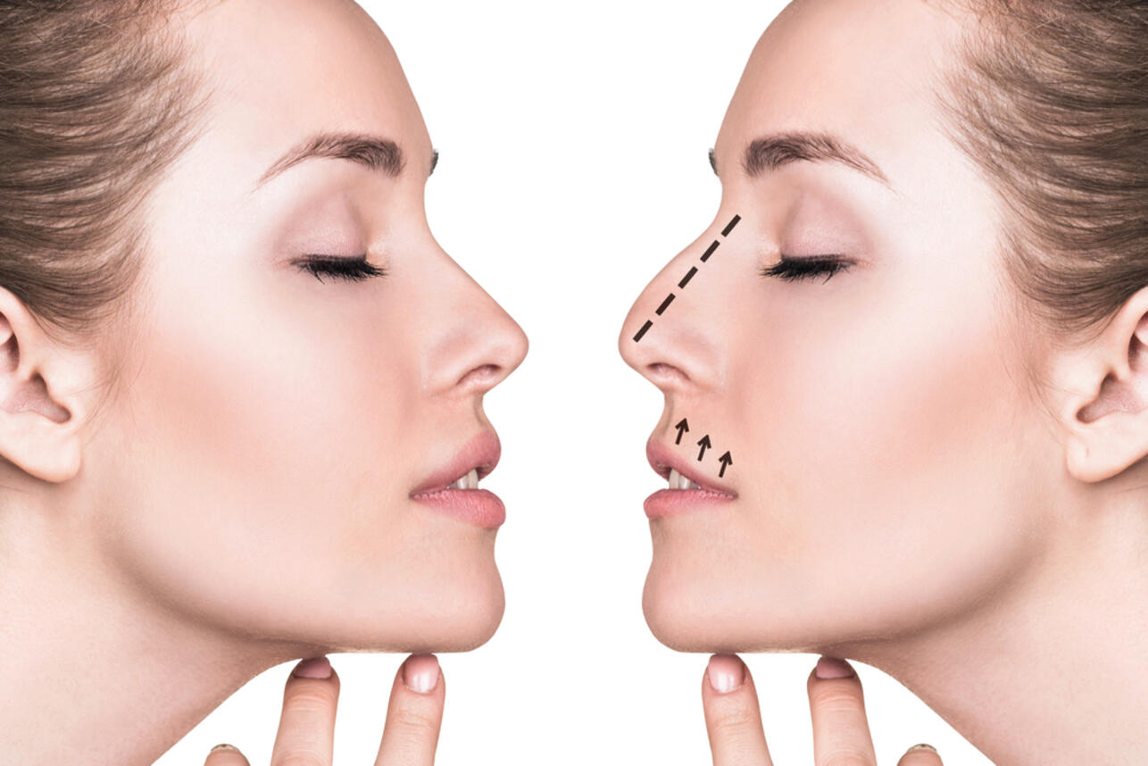 Как скорректировать нос с помощью косметики