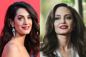 В Сети обсуждают ссору Анджелины Джоли и Амаль Клуни