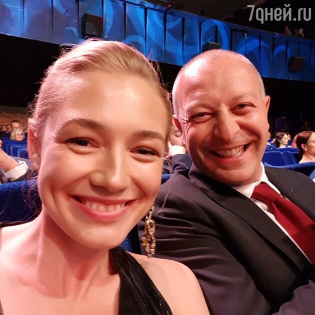 Оксана Акиньшина с мужем Арчилом Геловани