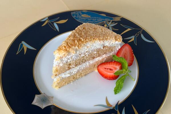 Бисквитный торт: рецепт полезного десерта от Наташи Давыдовой