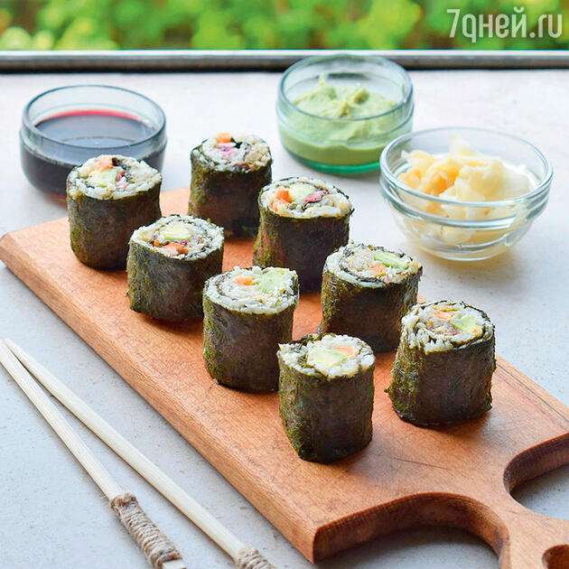 Роллы из цветной капусты 