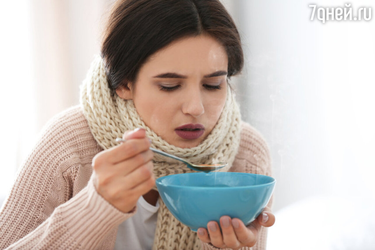 Теплая еда помогает иммунитету зимой