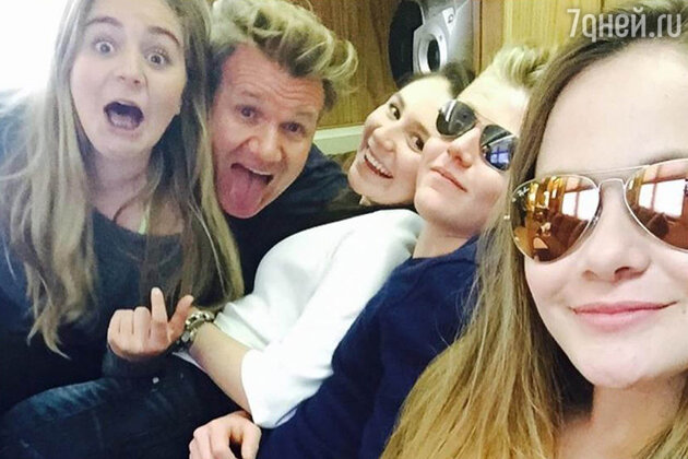 Гордон Рамзи с детьми фото