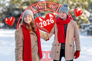 Любовный гороскоп на 2026 год для всех знаков зодиака