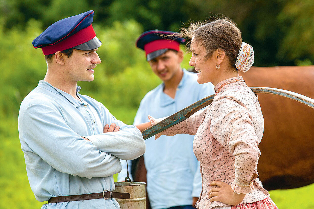 Полина Чернышова с Евгением Ткачуком