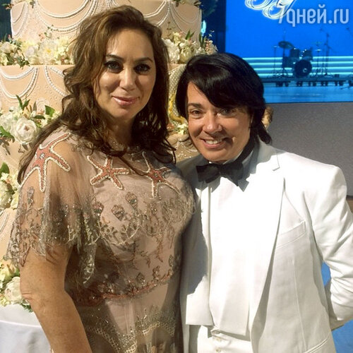 Алла Вербер с Валентином Юдашкиным