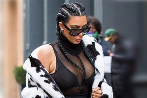 Образ дня: Ким Кардашьян в Miu Miu