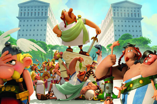 Попадите на предпремьерный показ мультфильма «Астерикс: Земля Богов»