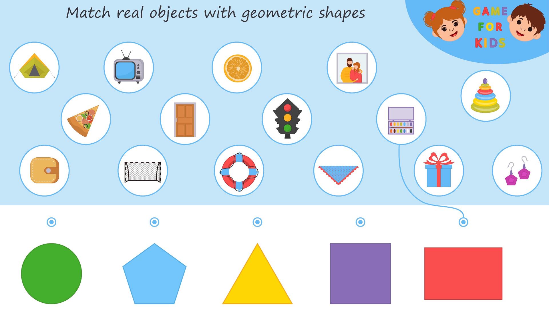 Учим геометрические формы и фигуры с детьми в игровой форме
