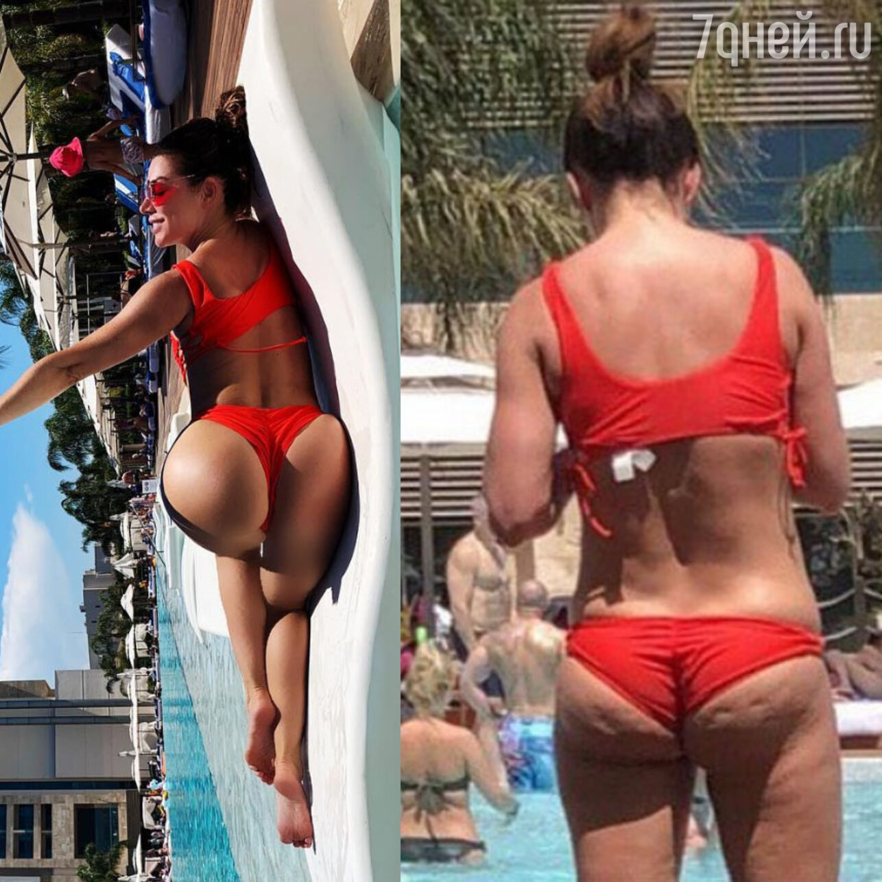 Анна Седокова в бикини стала звездой откровенного видео