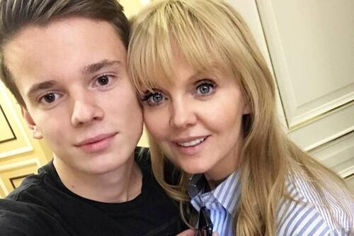 Валерия с сыном Арсением