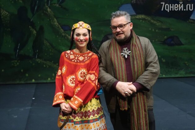 Александр Васильев с танцовщицей