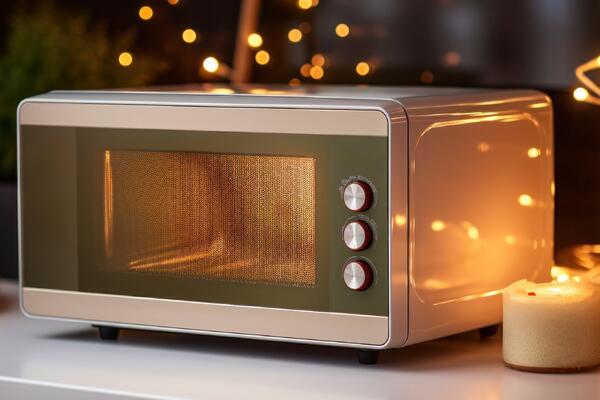 Неожиданно: микроволновка вместо стиральной машинки  