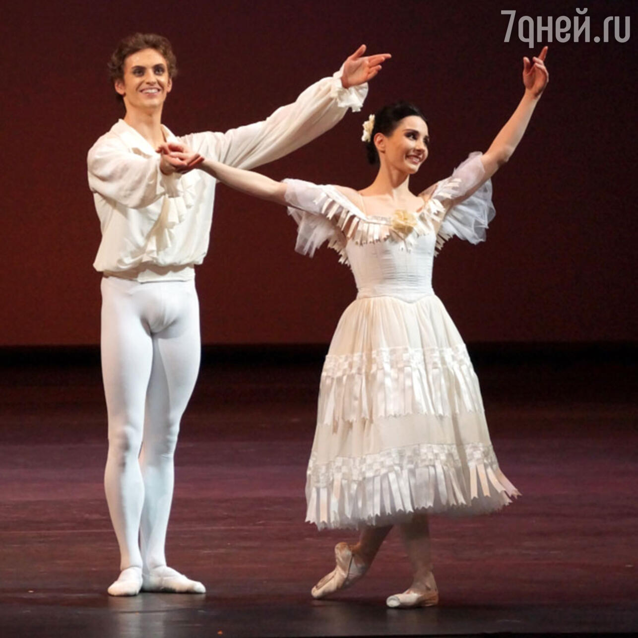 Сергей Полунин и солистка Английского национального балета Тамара Рохо