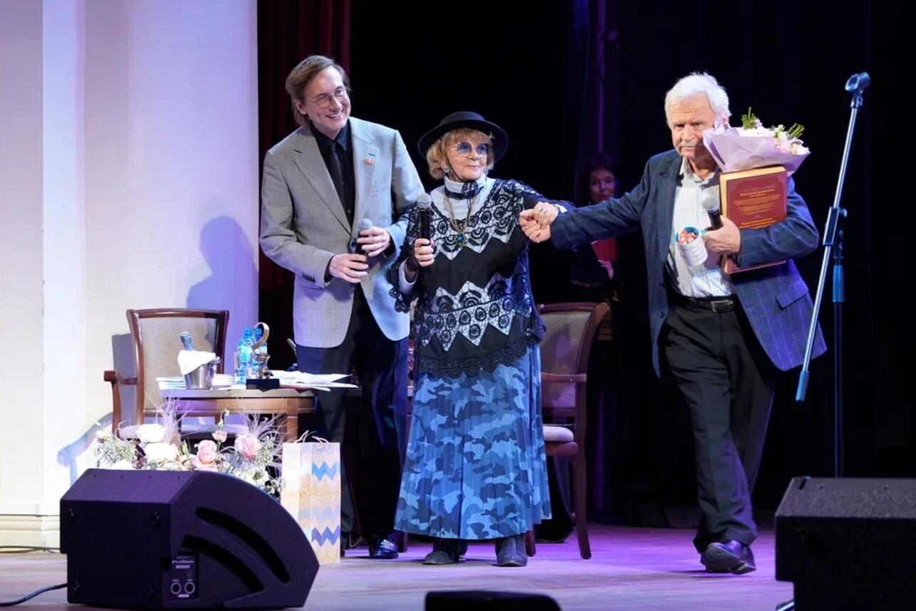 Николай Лебедев, Алла Сурикова, Сергей Никоненко. Фото: пресс-служба фестиваля