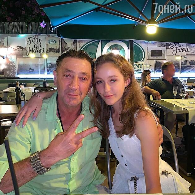 Григорий Лепс с дочерью Евой — фото