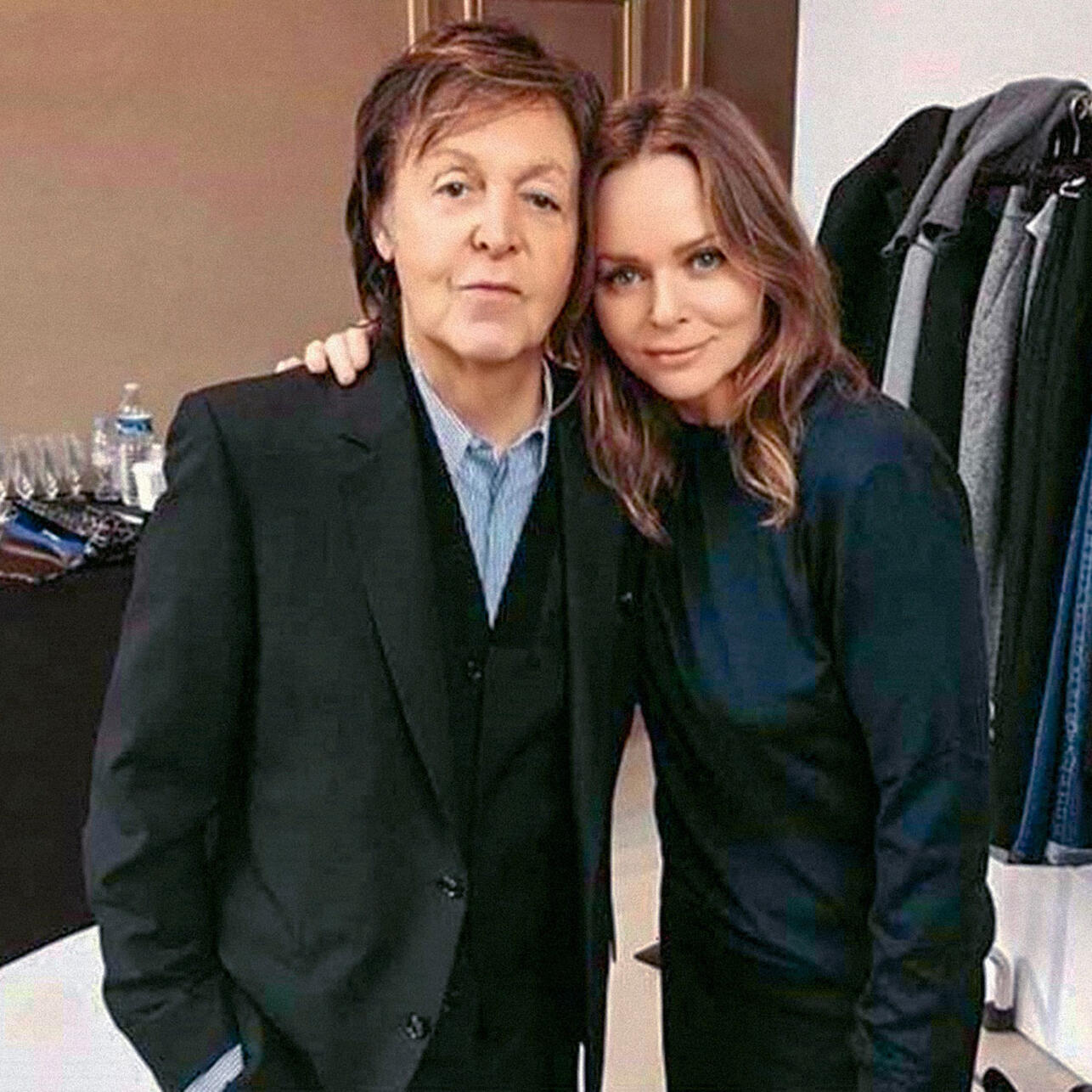 Пол Маккартни с дочерью 