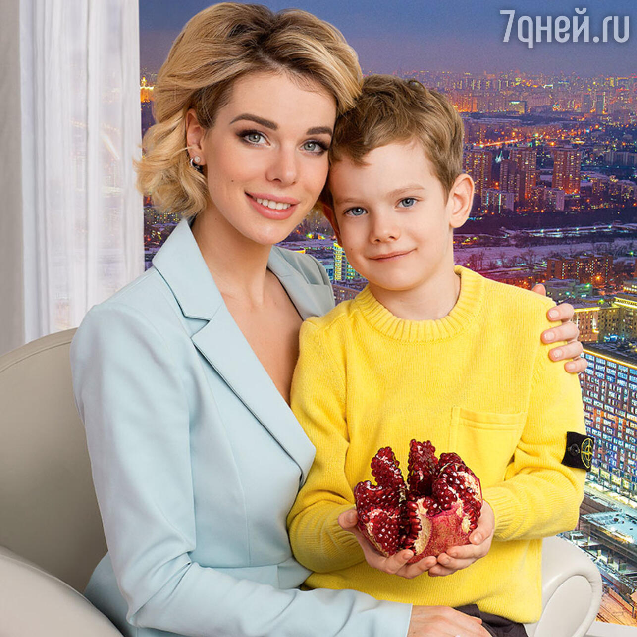 Анна Старшенбаум с сыном