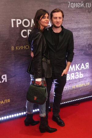 Резо Гигинеишвили со своей девушкой