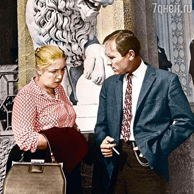 Лидия Федосеева-Шукшина и Василий Шукшин