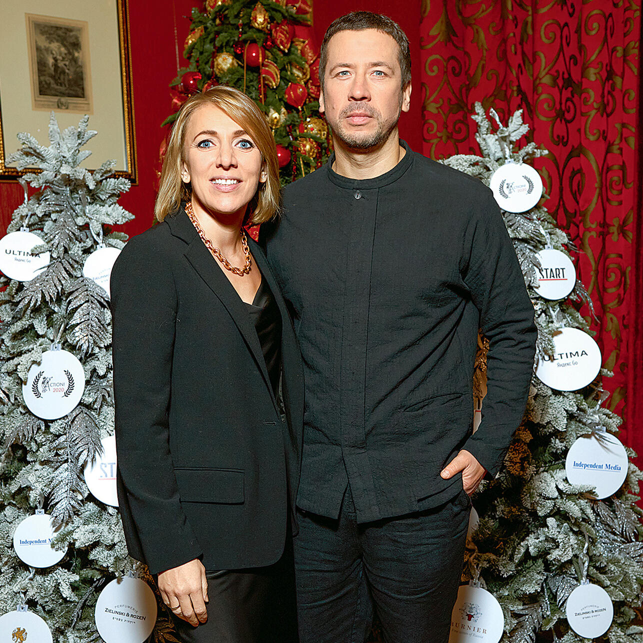 Андрей Мерзликин с женой