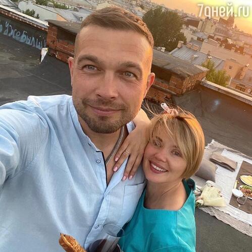 Ольга Кузьмина с мужем