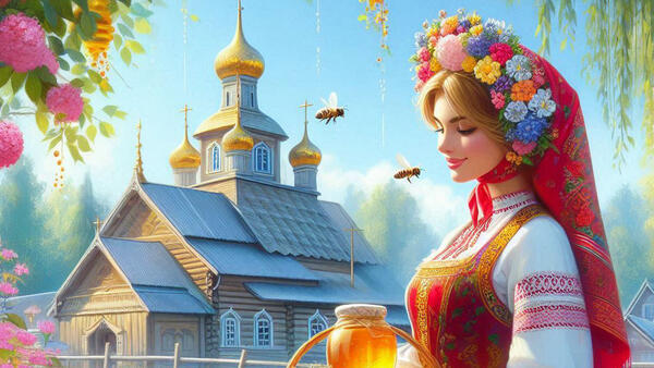 25+ открыток и картинок на Медовый Спас 2026: красивые поздравления с добрым смыслом
