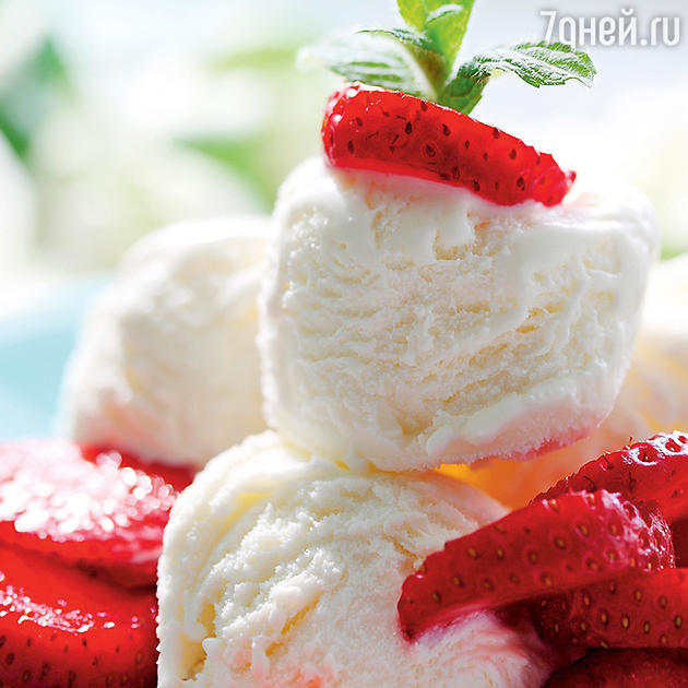 Молочное мороженое