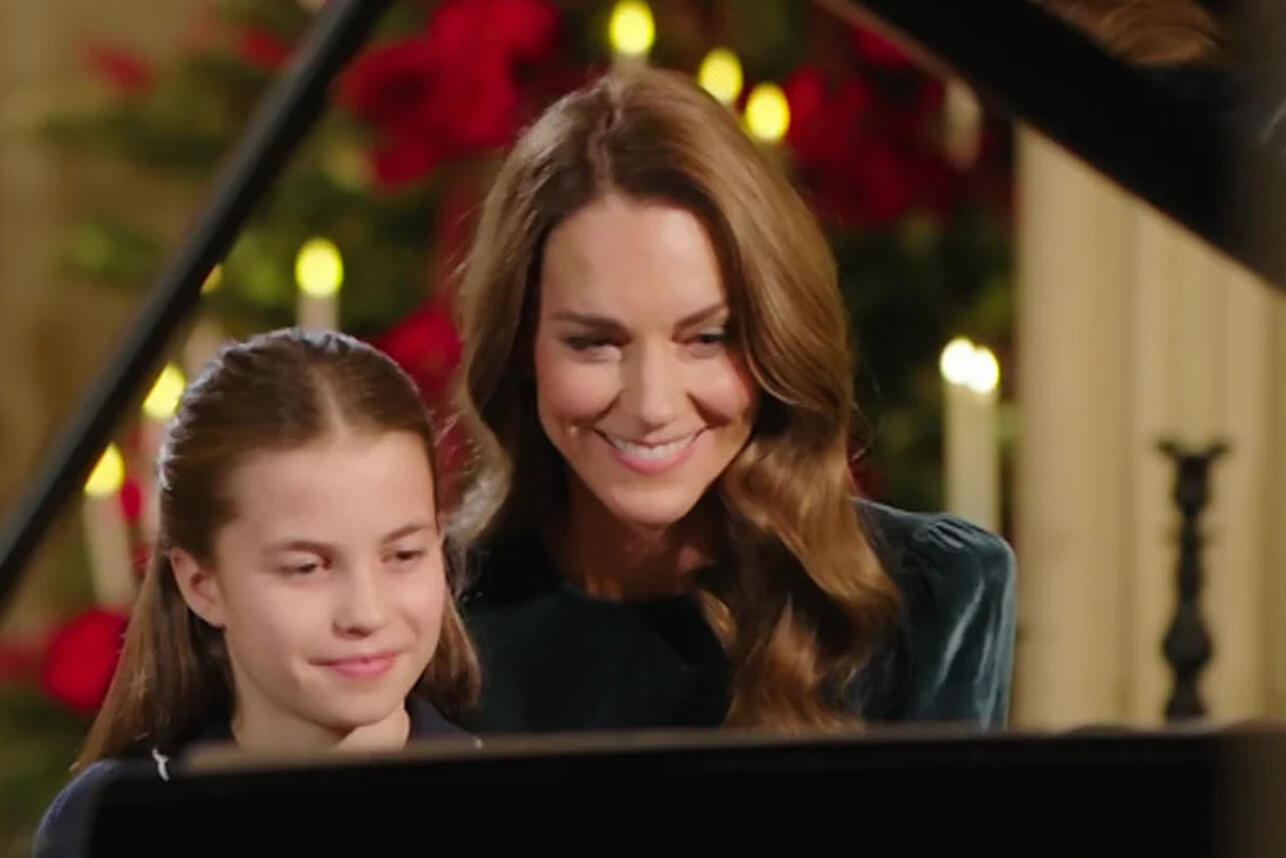 Кейт Миддлтон и принцесса Шарлотта