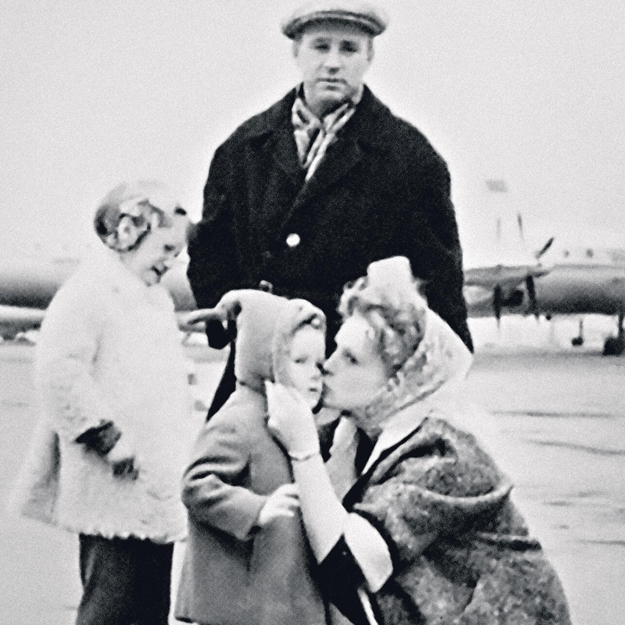 Алла Ларионова с мужем 