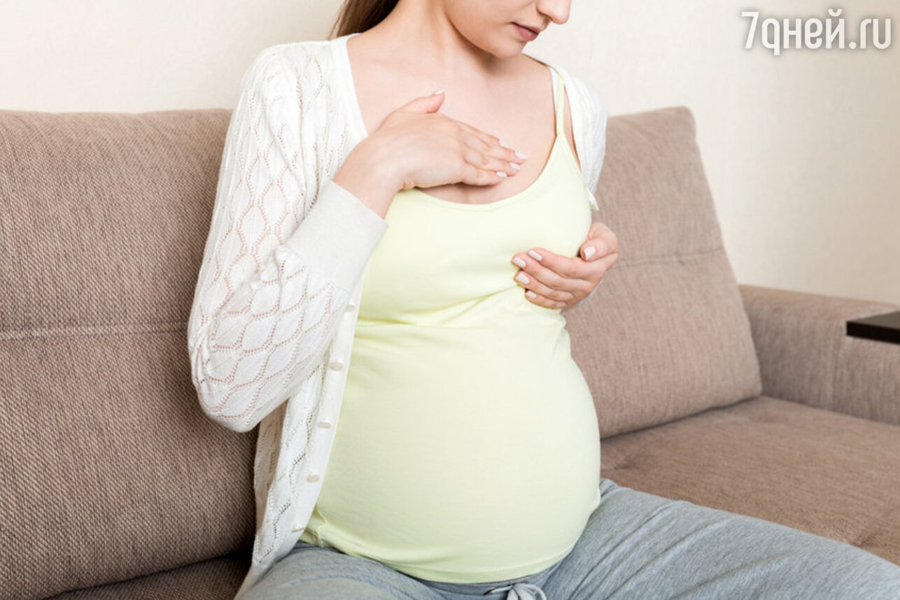 Болезненность сосков во время беременности фото